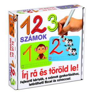 Számtani fejlesztő kártyák-írj rá és töröld le (FX) (BBJ) - 1. kép