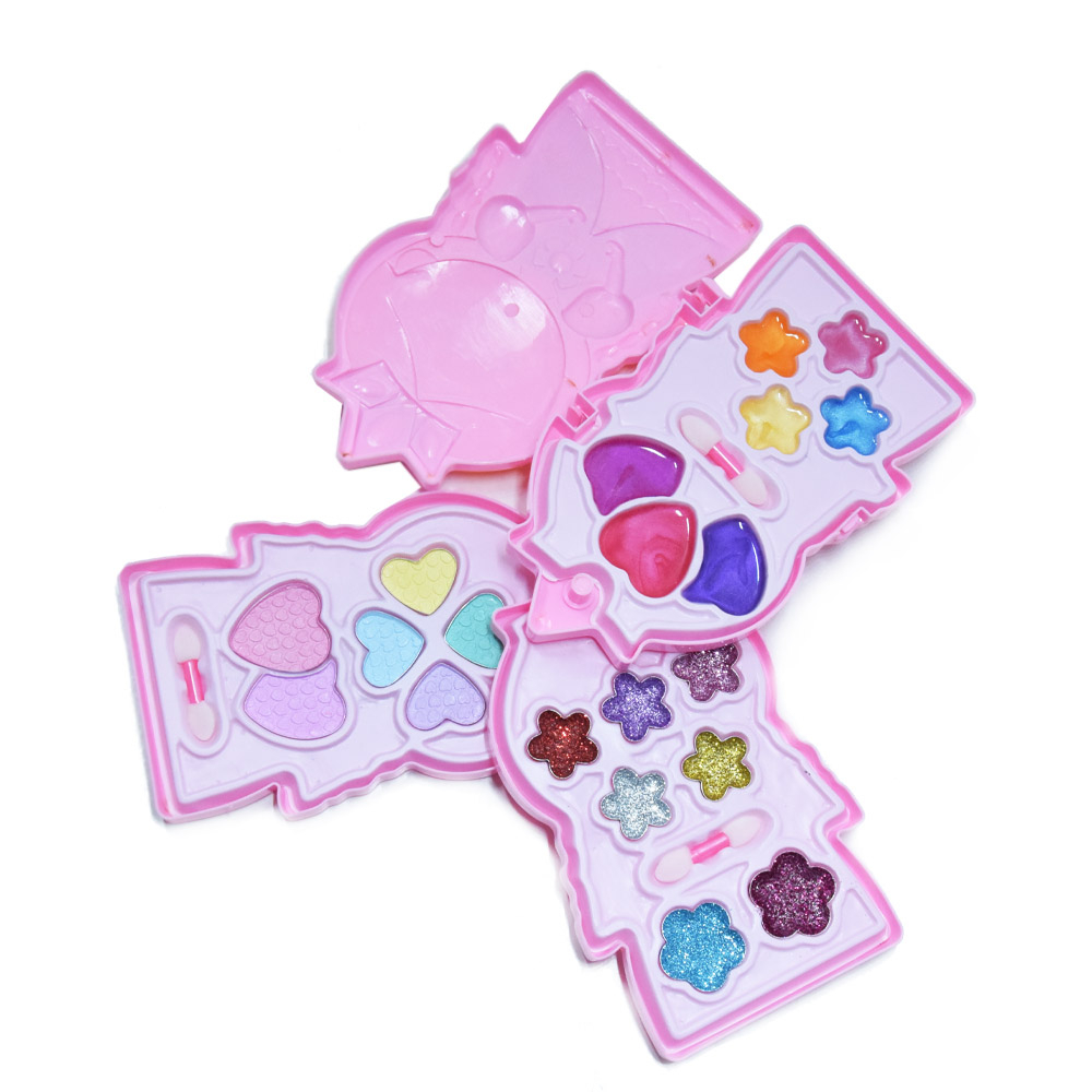 3 szintes királylány formájú smink készlet gyerekeknek – összecsukható 1