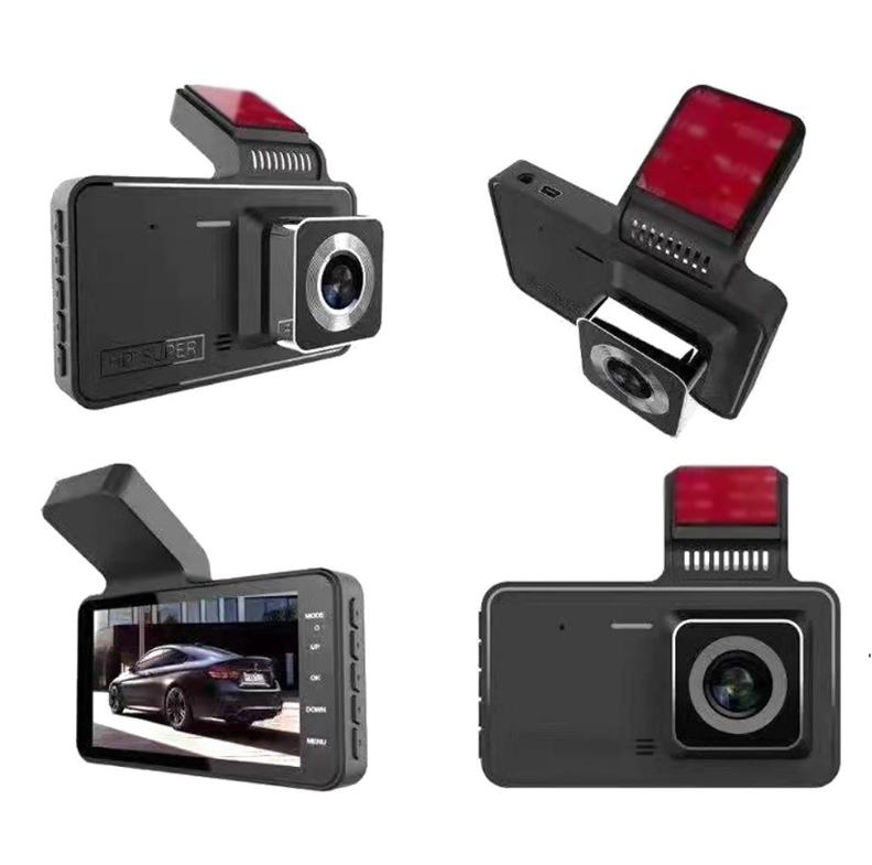 4 hüvelykes 1080P DVR menetrögzítő 150 fokos széles látószögű autós kamera éjszakai funkcióval (BBD) 3