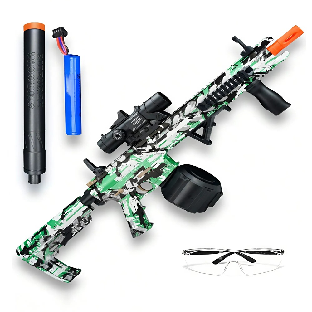 AK12_stílusú_akkus_játékgépfegyver_gyerekeknek_zselégolyó_lövedékekkel_és_védőszemüveggel