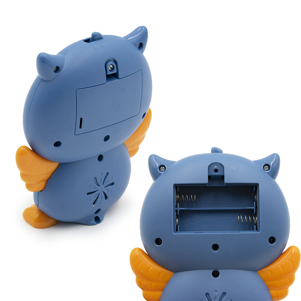 Állathangokat utánzó, zenélő mini bagoly változatos dallamokkal 3