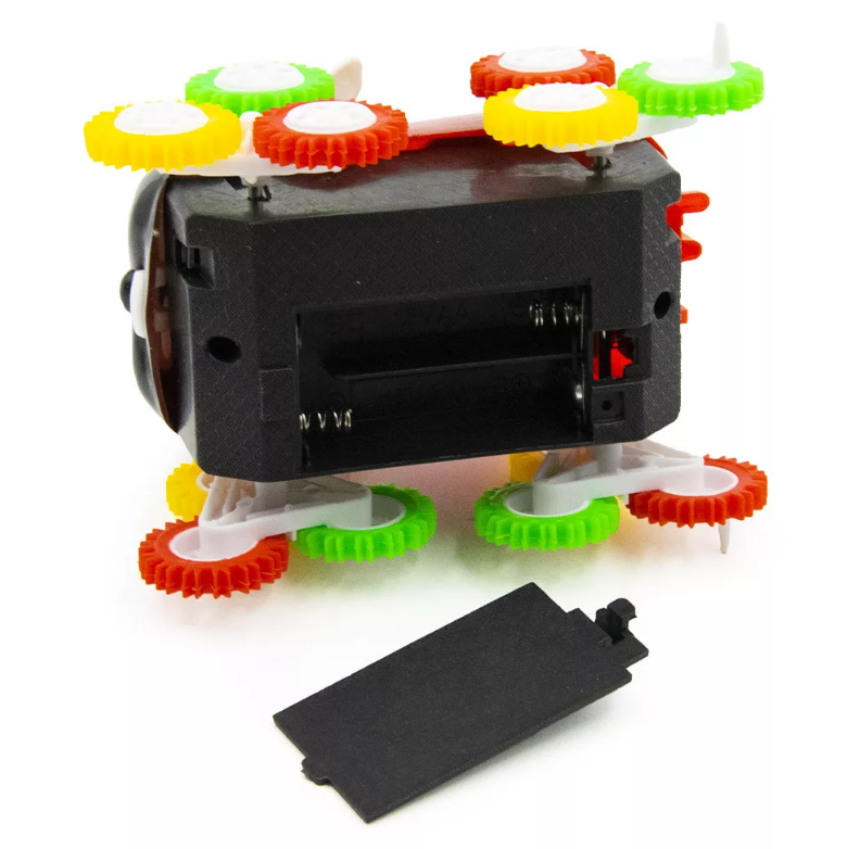 Bájos és szórakoztató katicabogár mintás pörgő forgó billencs kisautó 3