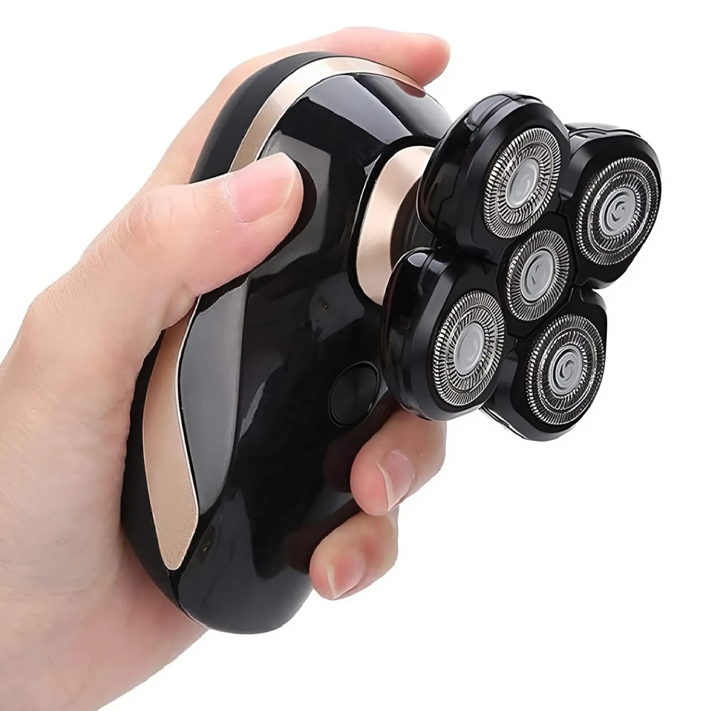 Boxili ötfejes prémium elektromos vezeték nélküli borotva – digitális kijelzővel a tökéletes borotválkozásért 4