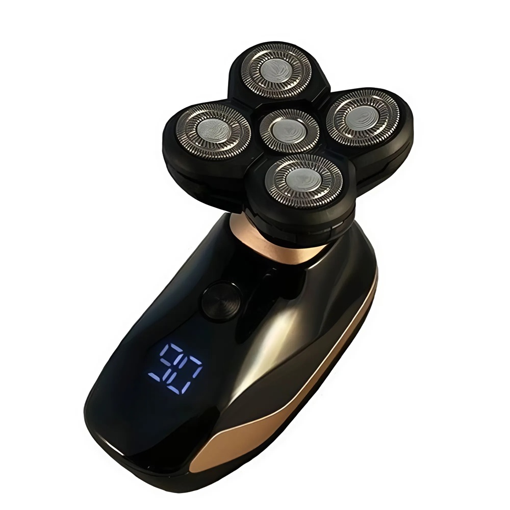 Boxili ötfejes prémium elektromos vezeték nélküli borotva – digitális kijelzővel a tökéletes borotválkozásért 9