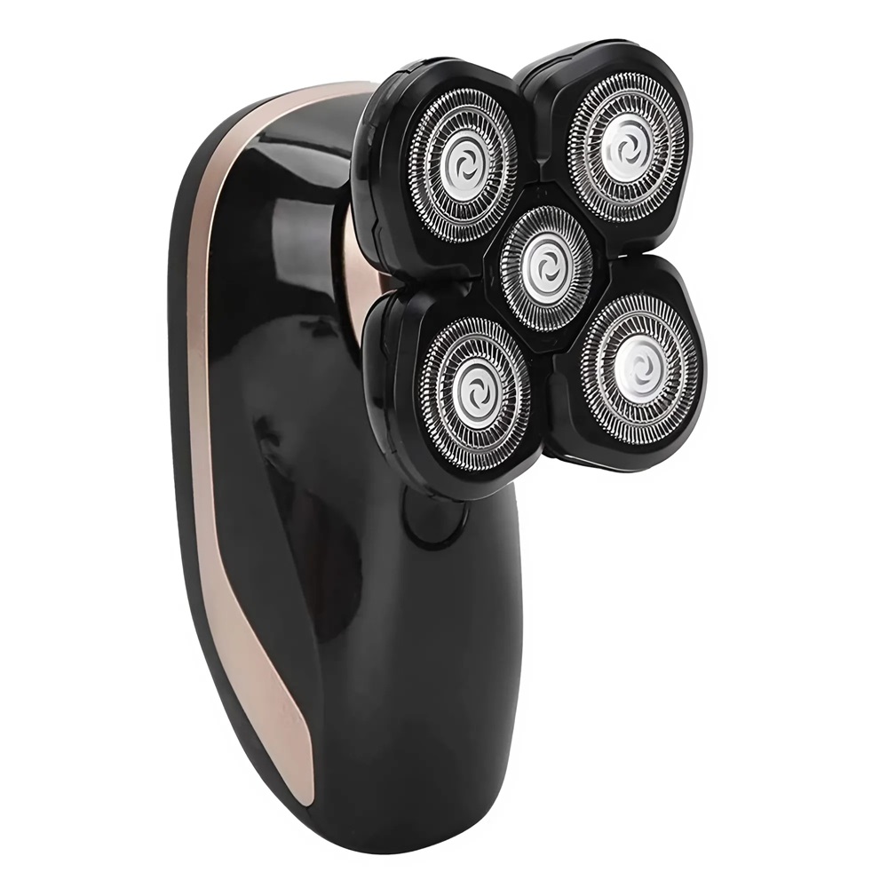 Boxili ötfejes prémium elektromos vezeték nélküli borotva – digitális kijelzővel a tökéletes borotválkozásért