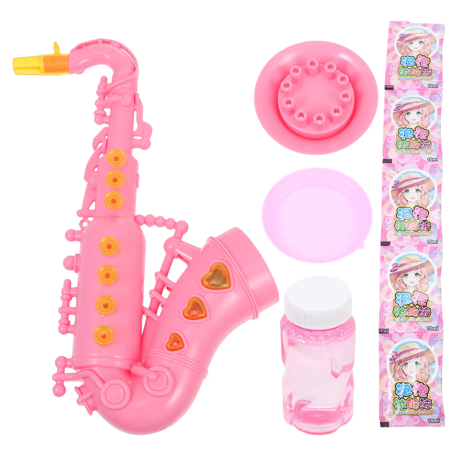 Buborék fújó szaxofon fütyülő hanggal (2)