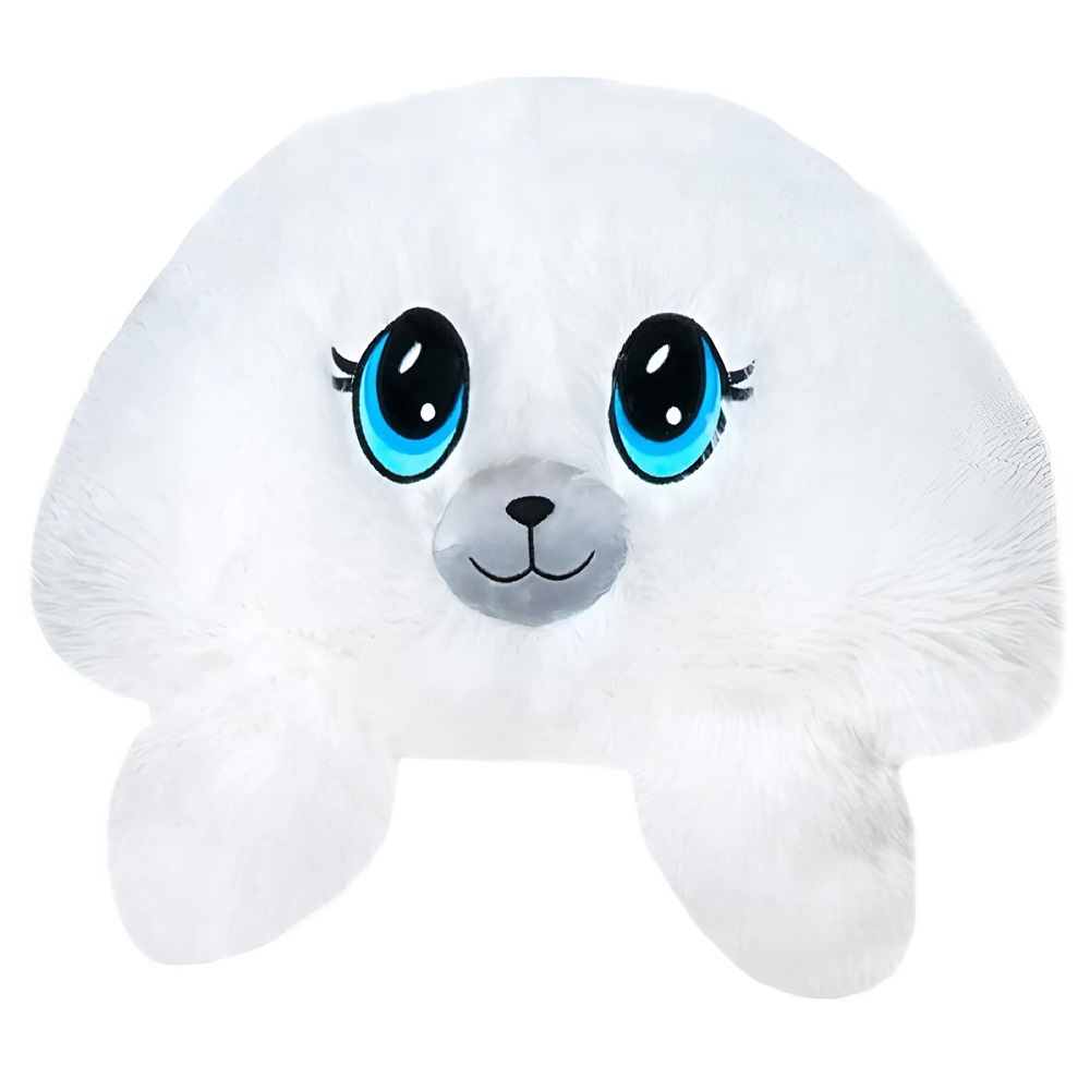 Fluffaluff fóka pets ultra puha szunyókáló plüss párna – tökéletes ölelhető alvópárna gyermekeknek (BBM) 2