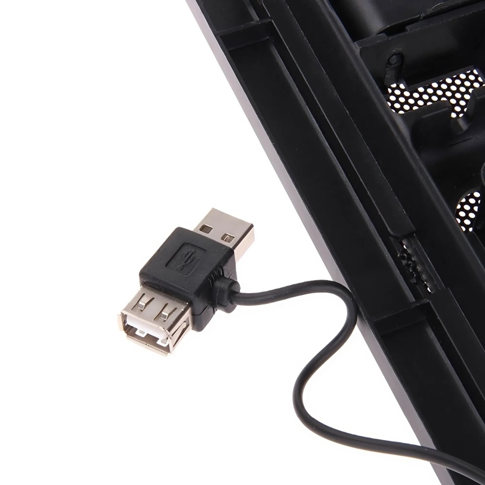 Hordozható laptop hűtőpad – erőteljes ventilátoros hűtőrendszerrel az optimális hűtéséhez 17”-os laptopokig 7