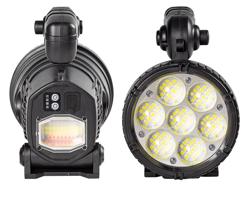 Hordozható, ultra erős, vízálló, hordozható kézilámpa – állítható világítású keresőlámpa W866A1111