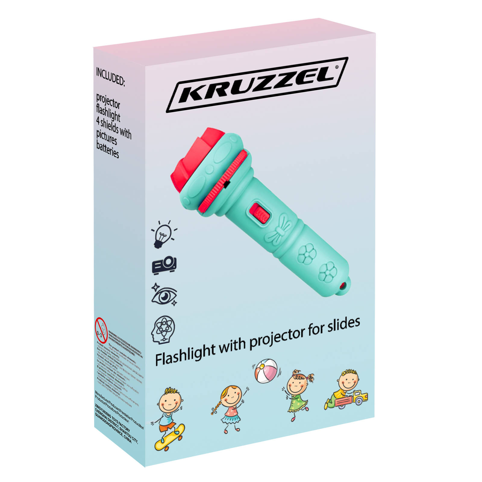 Játék zseblámpa és mini projektor 2 az 1-ben (BB-8249) (BBJ) (4)