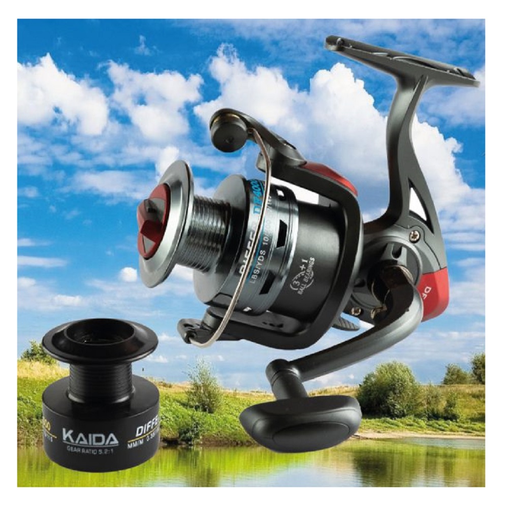KAIDA DF4000 prémium horgász orsó pótdobbal (BBHR)