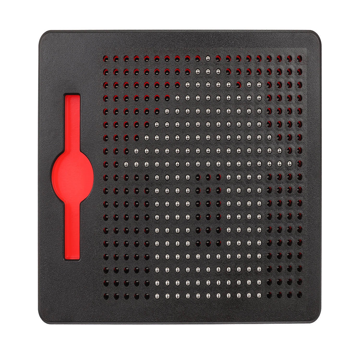 Készségfejlesztő mágneses rajztábla készlet – 380 mágneses golyóval, mintákkal és ceruzával (BB-11400) (5)