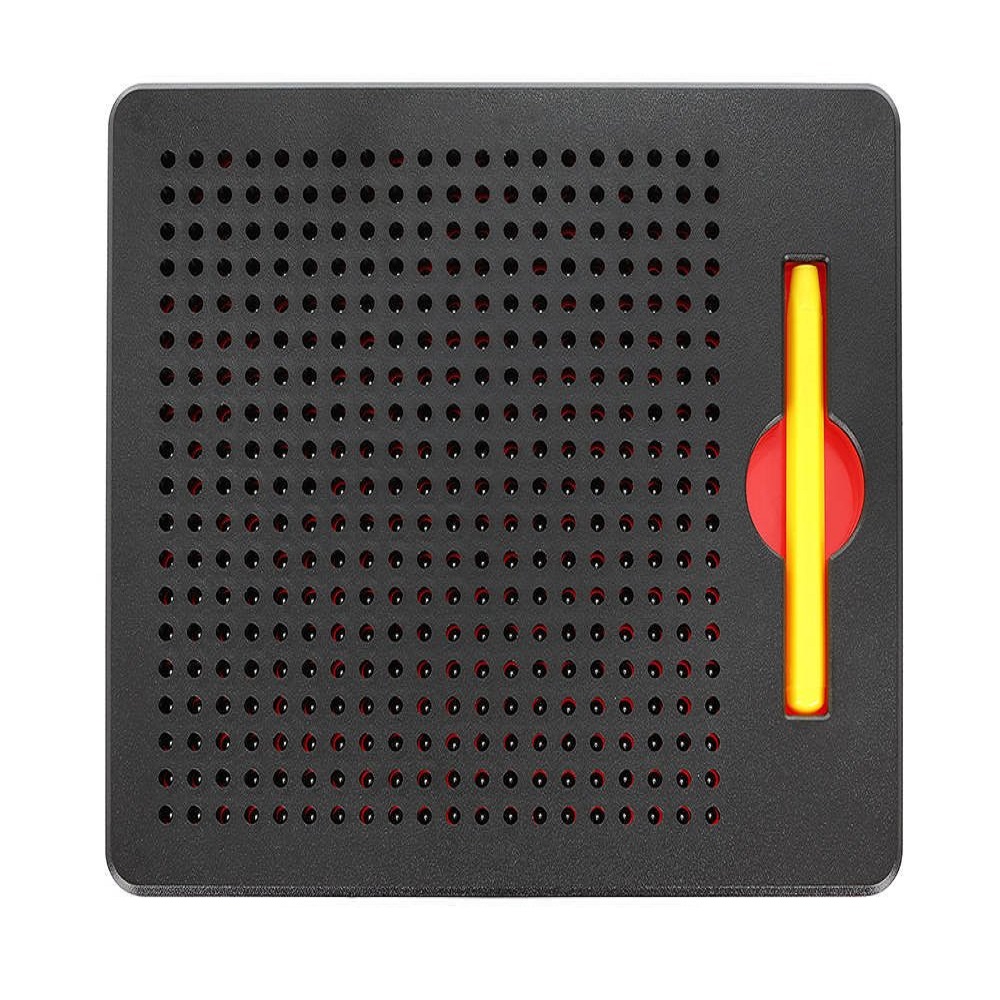 Készségfejlesztő mágneses rajztábla készlet – 380 mágneses golyóval, mintákkal és ceruzával (BB-11400) (6)