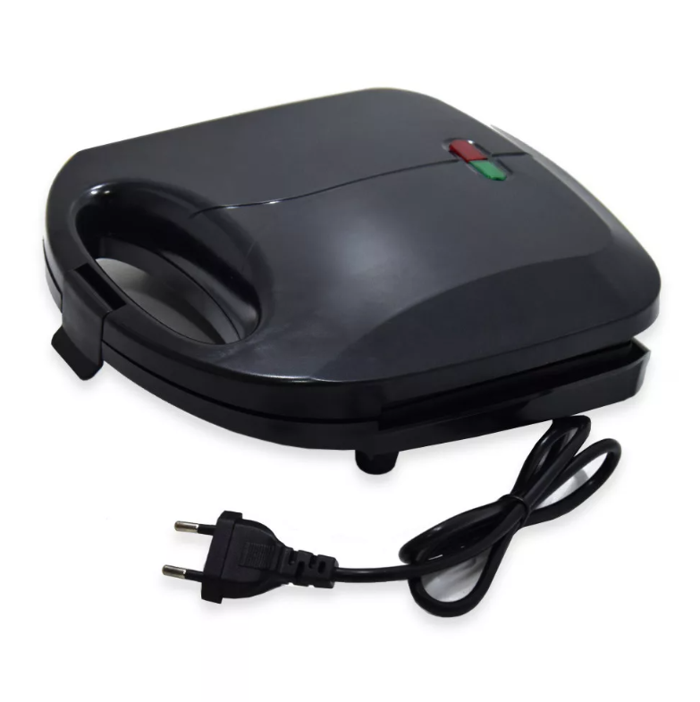 Kompakt melegszendvics, gofri és toast kenyér sütő – cserélhető tapadásmentes sütőfelülettel 1