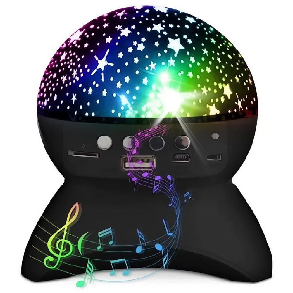 LED csillagos égbolt projektor bluetooth hangszóróval és telefonos vezérléssel – varázslatos éjszakai fény (BBV) 7