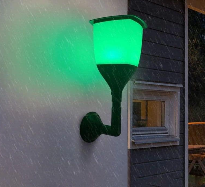 Napelemes RGB LED kerti lámpa 3 az 9