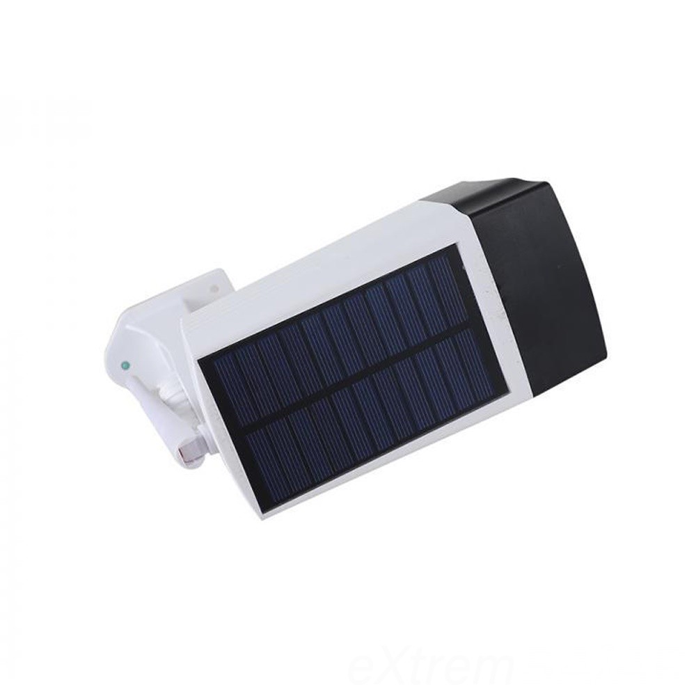 Napelemes, mozgásérzékelős álkamera LED lámpával – MSK (BBL) (2)