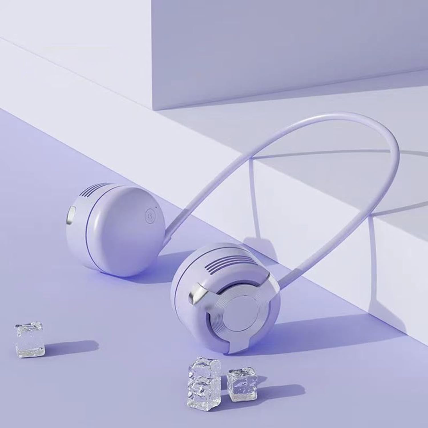 Praktikus akkus, nyakba akasztós ventilátor szabadtéri sportoláshoz és túrázáshoz (BBD) 4