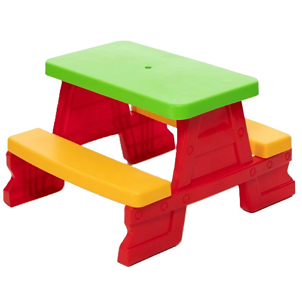 Színes_gyermek_kerti_pad_és_asztal_szett_tartós_műanyag,_70_x_79_x_47_cm_3