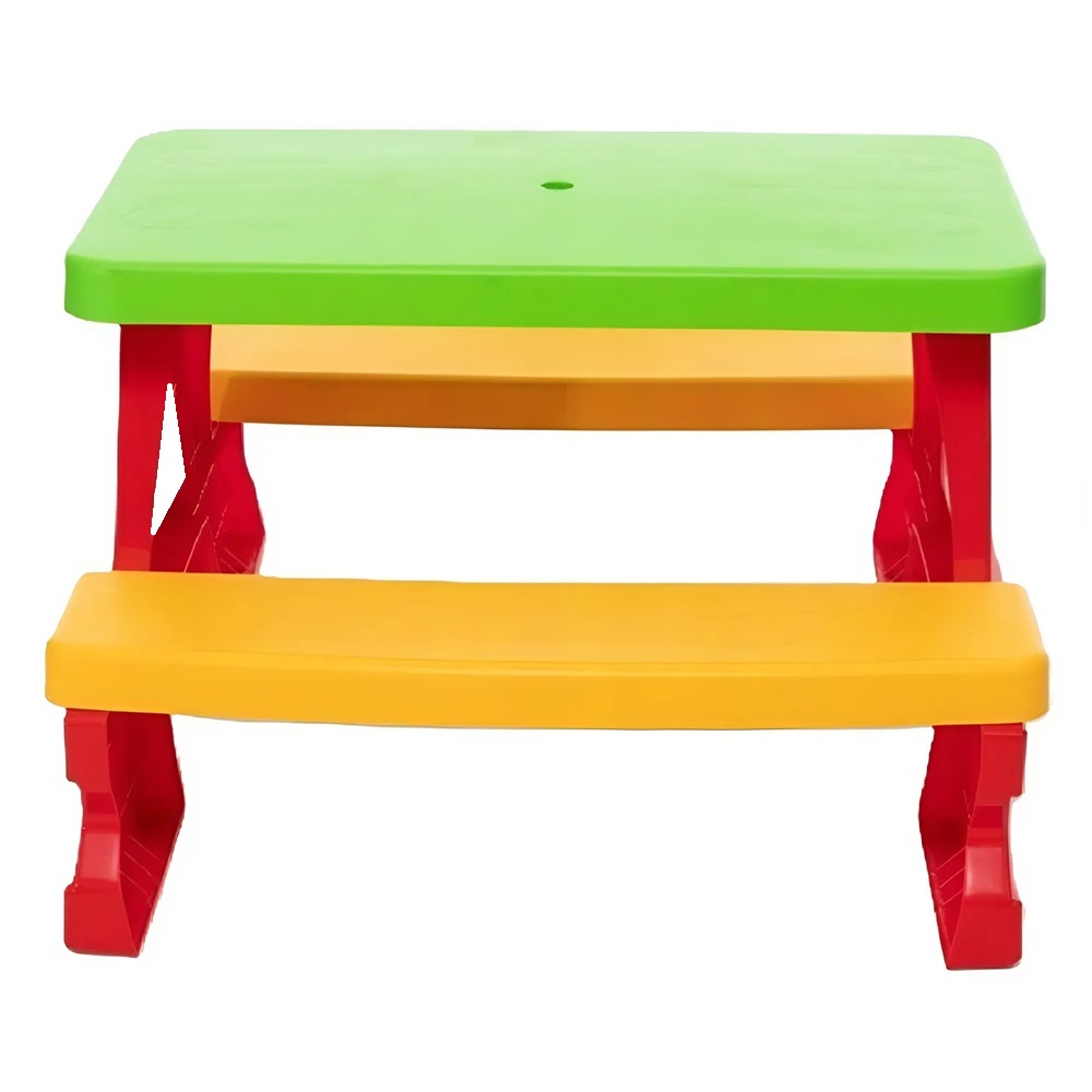 Színes_gyermek_kerti_pad_és_asztal_szett_tartós_műanyag,_70_x_79_x_47_cm_4