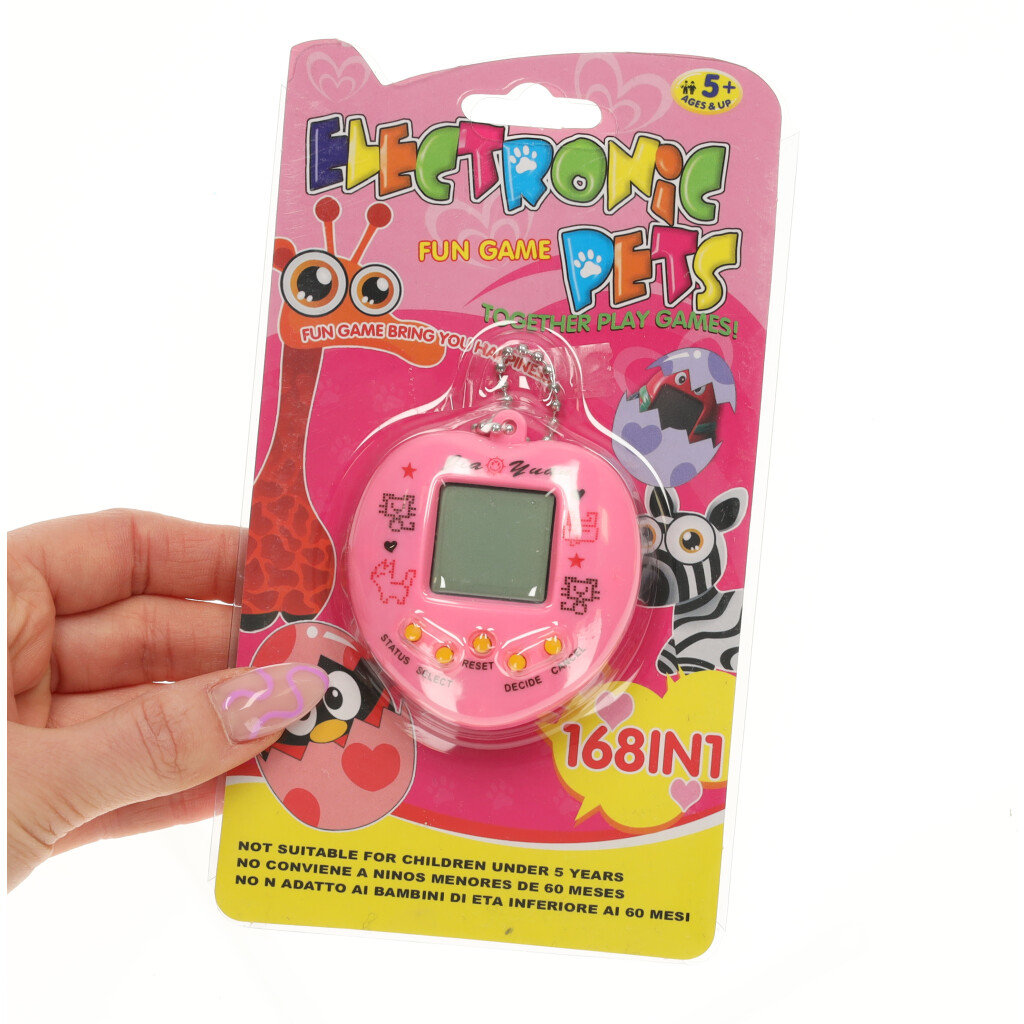 Tamagotchi virtuális kisállat (BBI-9114) rozsaszin 4