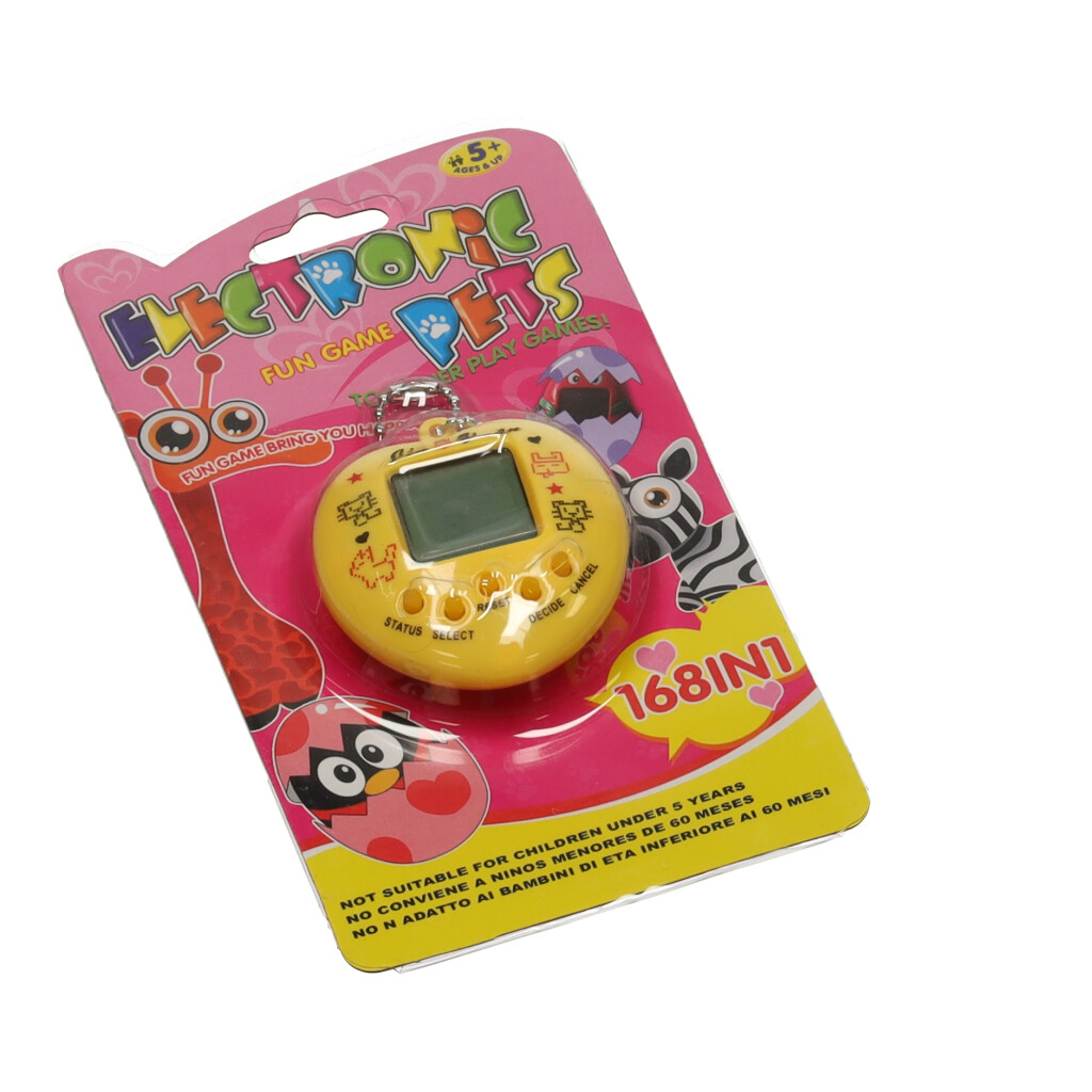 Tamagotchi virtuális kisállat (BBI-9114) sarga 2