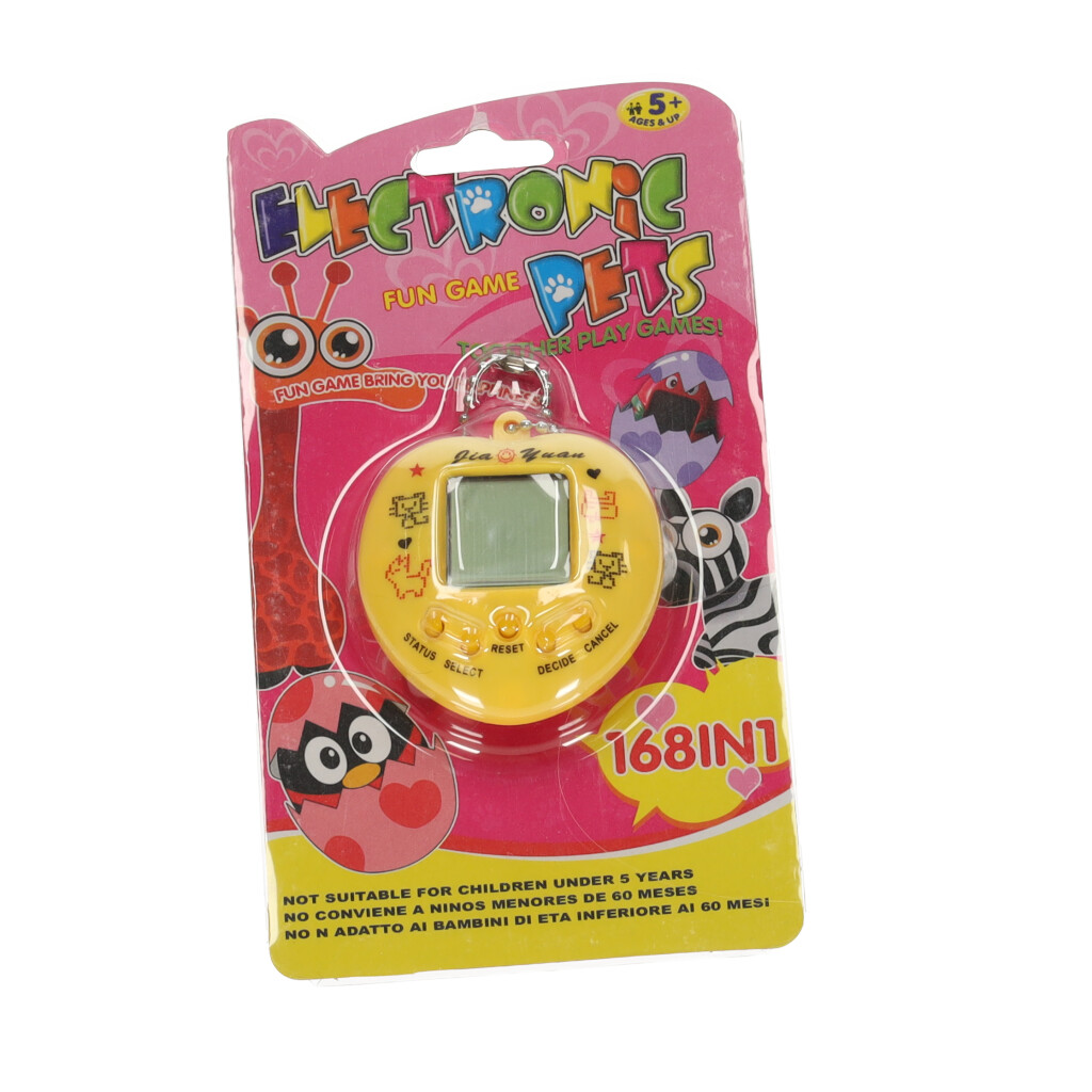 Tamagotchi virtuális kisállat (BBI-9114) sarga 3