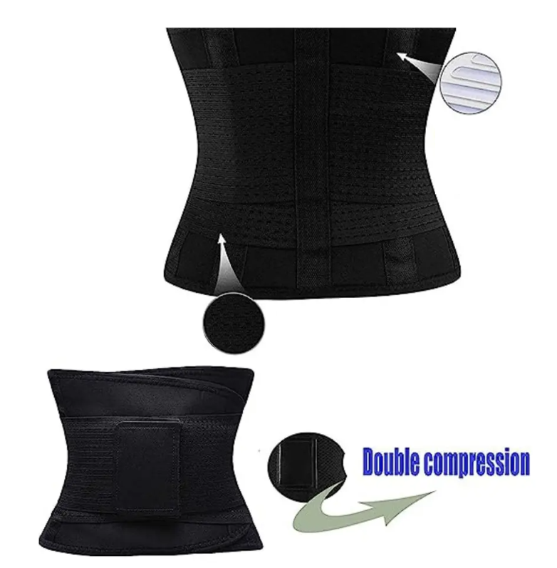 Testtatást javító és alakformáló, derék karcsúsító öv neoprén anyagból L-XL méret 1