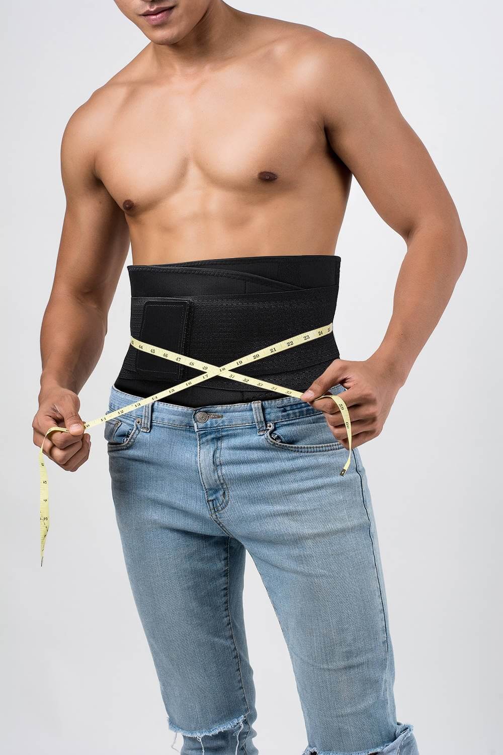 Testtatást javító és alakformáló, derék karcsúsító öv neoprén anyagból L-XL méret 6