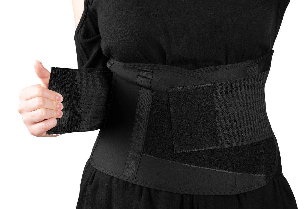 Testtatást javító és alakformáló, derék karcsúsító öv neoprén anyagból L-XL méret 9