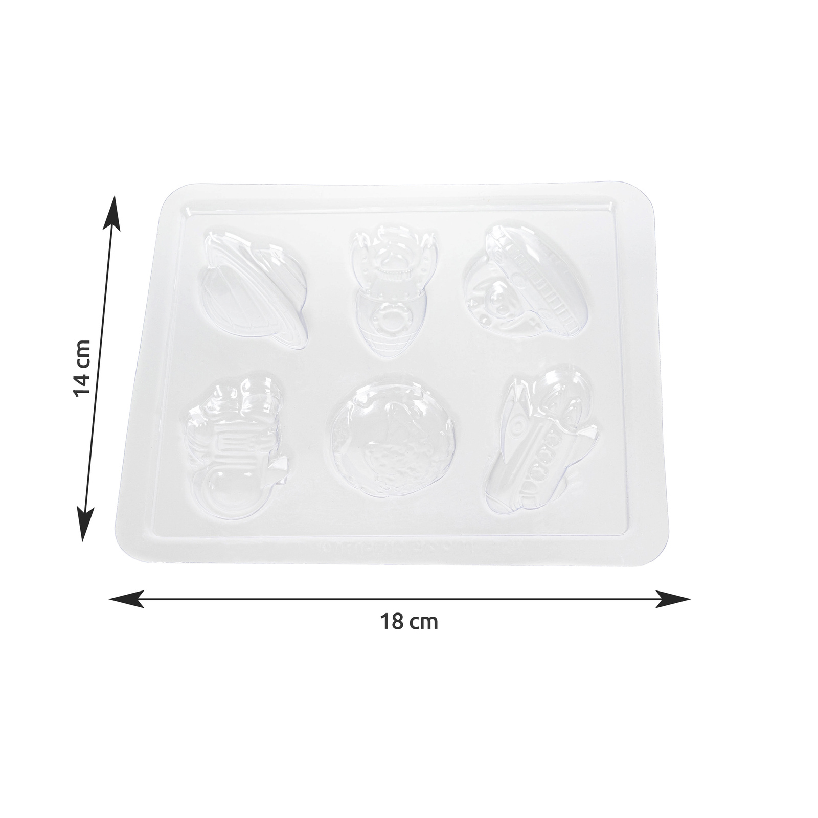 Világűr témájú, kreatív, festhető hűtőmágnes készítő szett gyerekeknek (BB11532) (11)