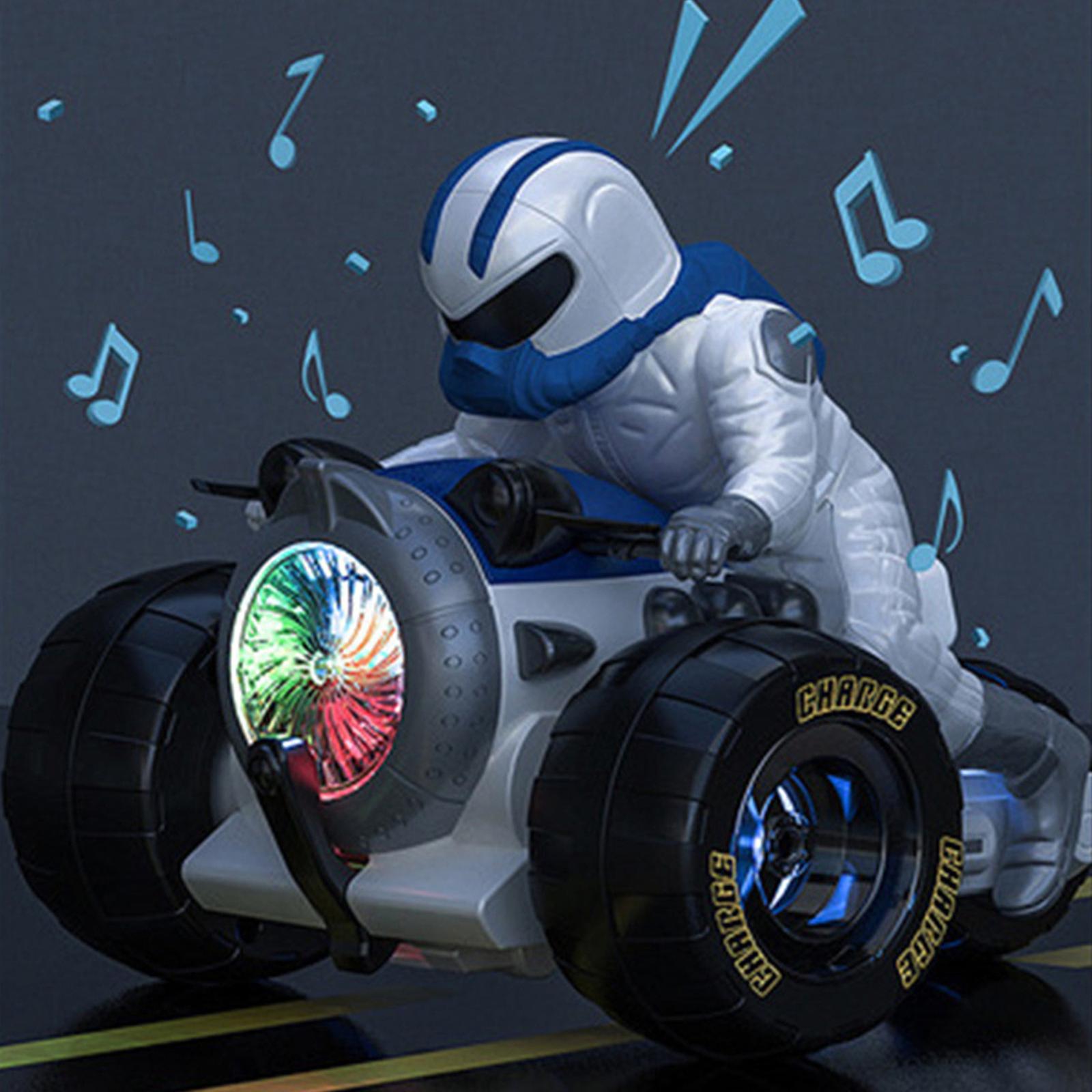 Zenélő és világító cross motoros kaszkadőr figura (1)