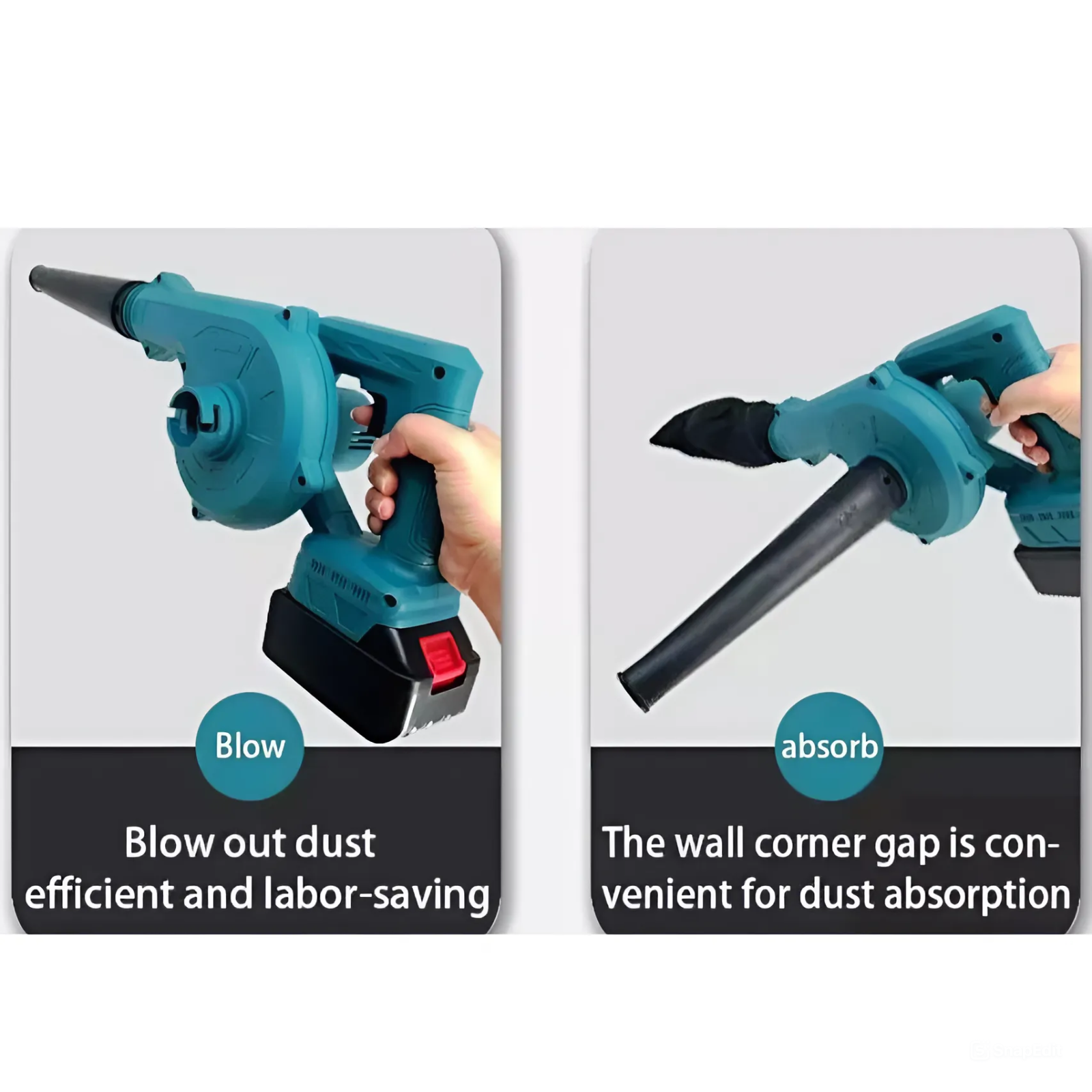 lombfúvó és porszívó működés