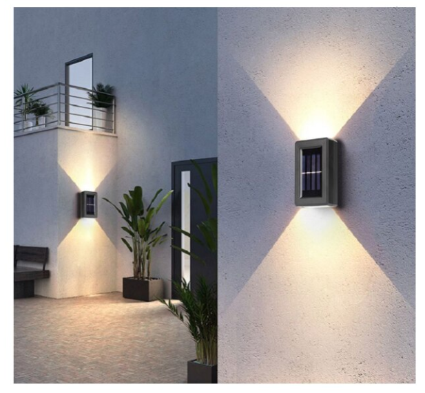 mozg.érz fali solar lámpa 3