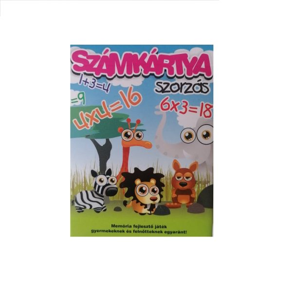 számkártya szorzás