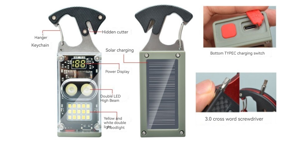 vízálló mini zseblámpa 10