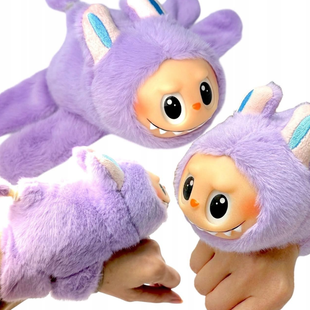 Éneklő_Labubu_plüss_csuklópánttal_interaktív_kabala_mozgatható_farokkal4