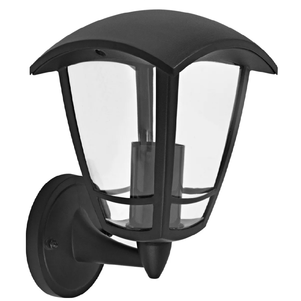 Kültéri_LED_homlokzati_fali_lámpa_modern_kerti_világítás_100V_200V_50_60Hz_E27_foglalat_fekete_1006BD_(BBD)2