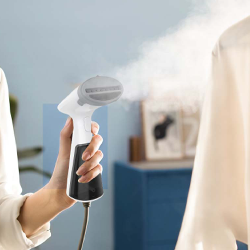 Winning Star 1000W hordozható kézi ruhagőzölő – gyors felmelegedésű, elektromos gőzölő ruhákhoz ST-5027 (BBD)1