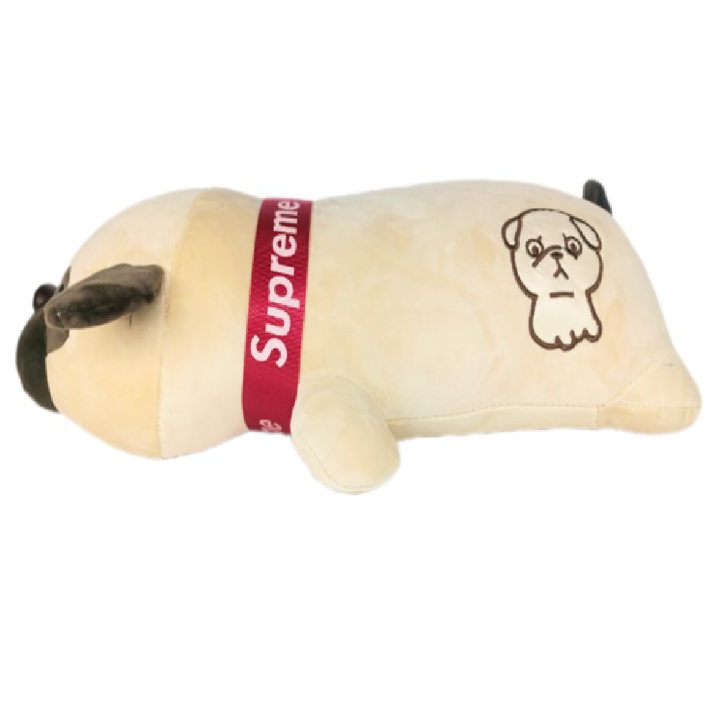 Óriás méretű 2in1 párna és plüss kutyus – pihe-puha mopsz alakú párna – 53 x 30 x 20 cm (BBJ)46