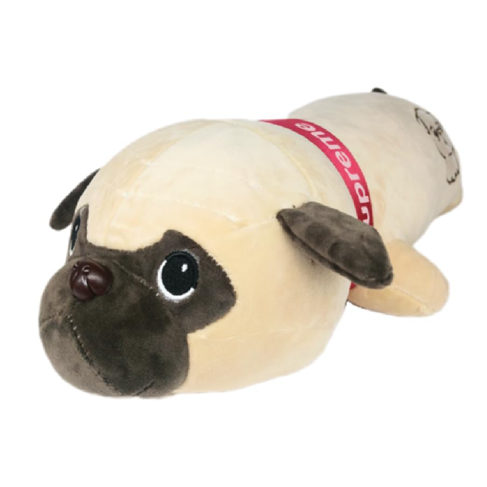 Óriás méretű 2in1 párna és plüss kutyus – pihe-puha mopsz alakú párna – 53 x 30 x 20 cm (BBJ)48