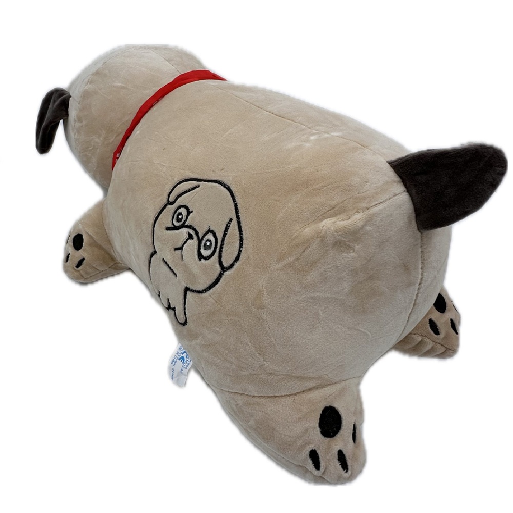 Óriás méretű 2in1 párna és plüss kutyus – pihe-puha mopsz alakú párna – 53 x 30 x 20 cm (BBJ)53