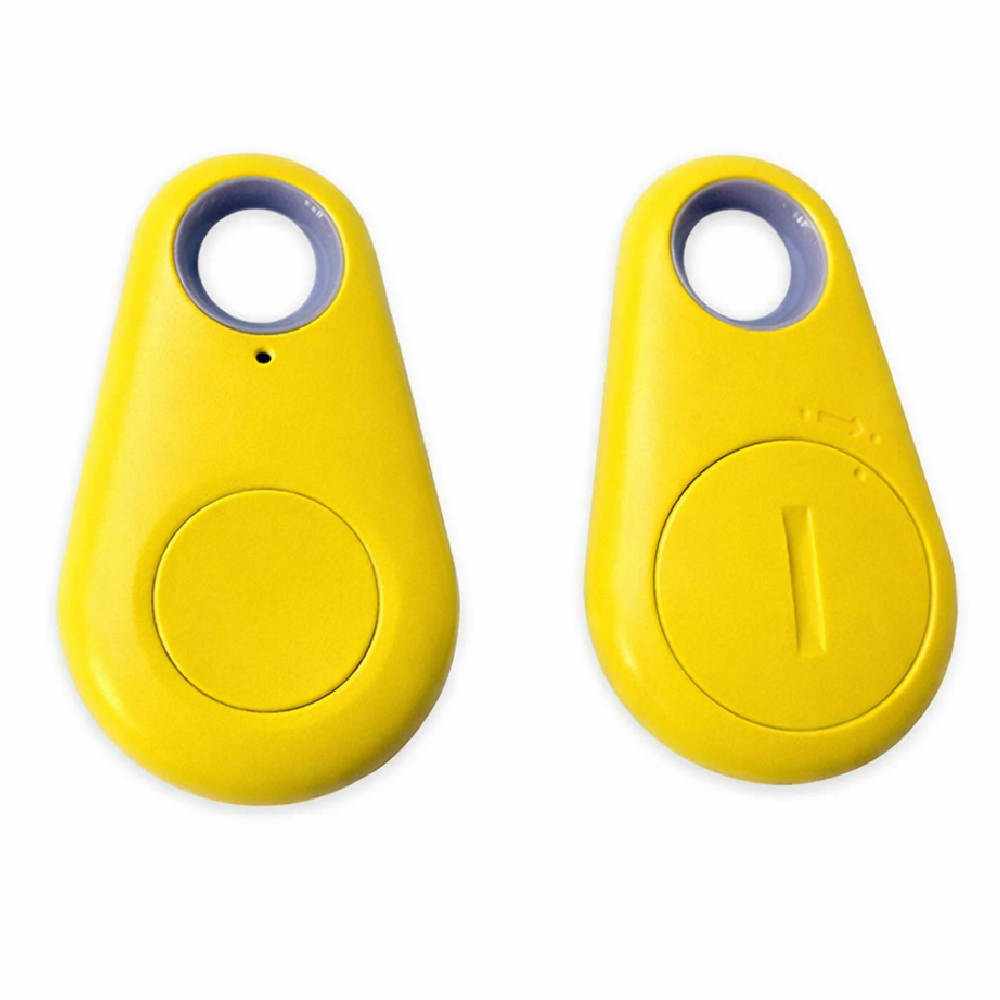 Bluetooth design kulcskereső – nyomkövető 25 m hatótávval – sárga (BLLV)