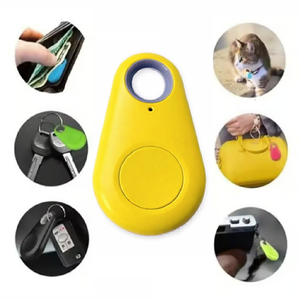 Bluetooth design kulcskereső – nyomkövető 25 m hatótávval – sárga (BLLV)1