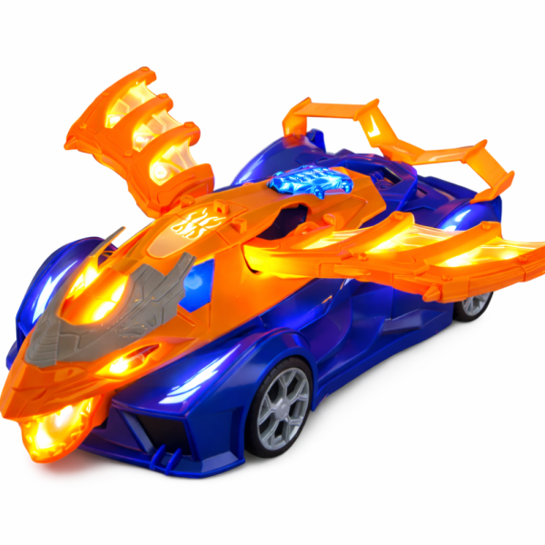 2in1 átalakuló dinoszaurusz autó