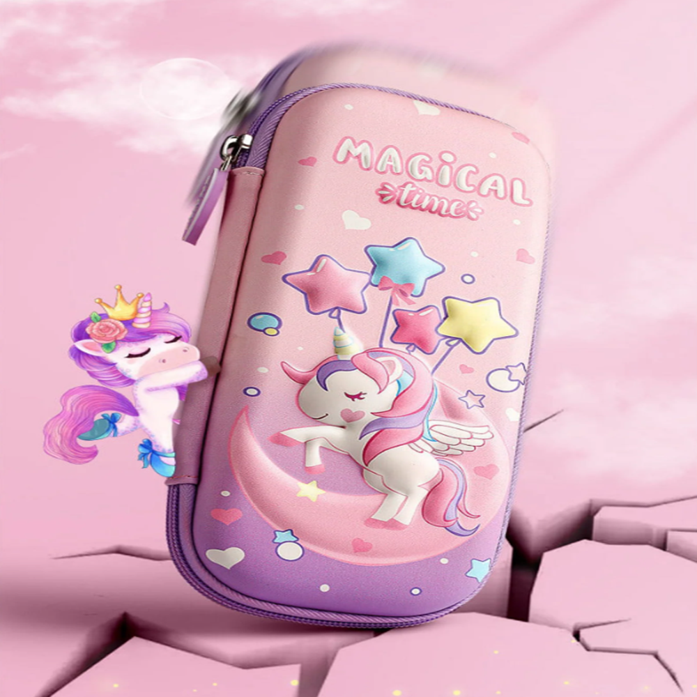 Aranyos pegazus tolltartó rajzfilmes írószer doboz lányoknak (BBJ) 1