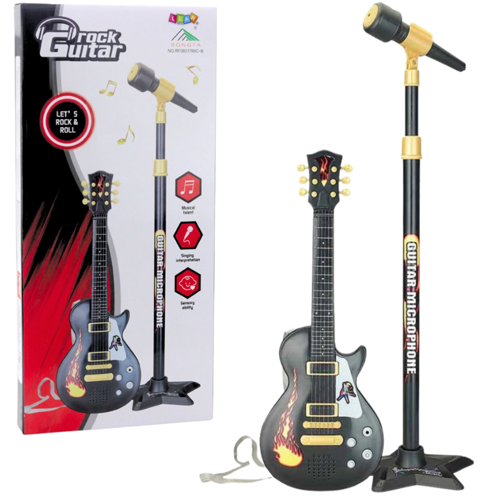 Elektromos Gitár Mikrofon Állványon (BBJ) 6