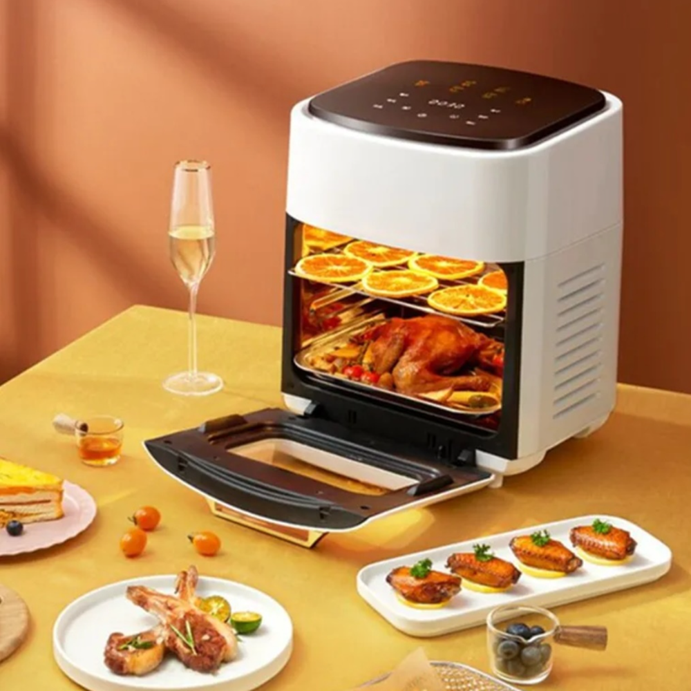 KIMIYO Air Fryer – Olaj nélküli légkeveréses sütő egészséges sütéshez 8