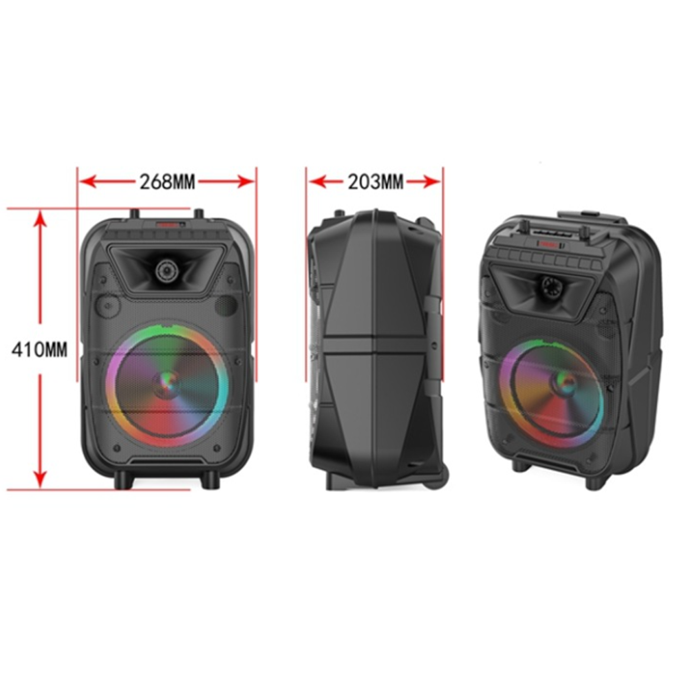 Vezeték nélküli hordozható bluetooth hangfal – erőteljes hangzás 3