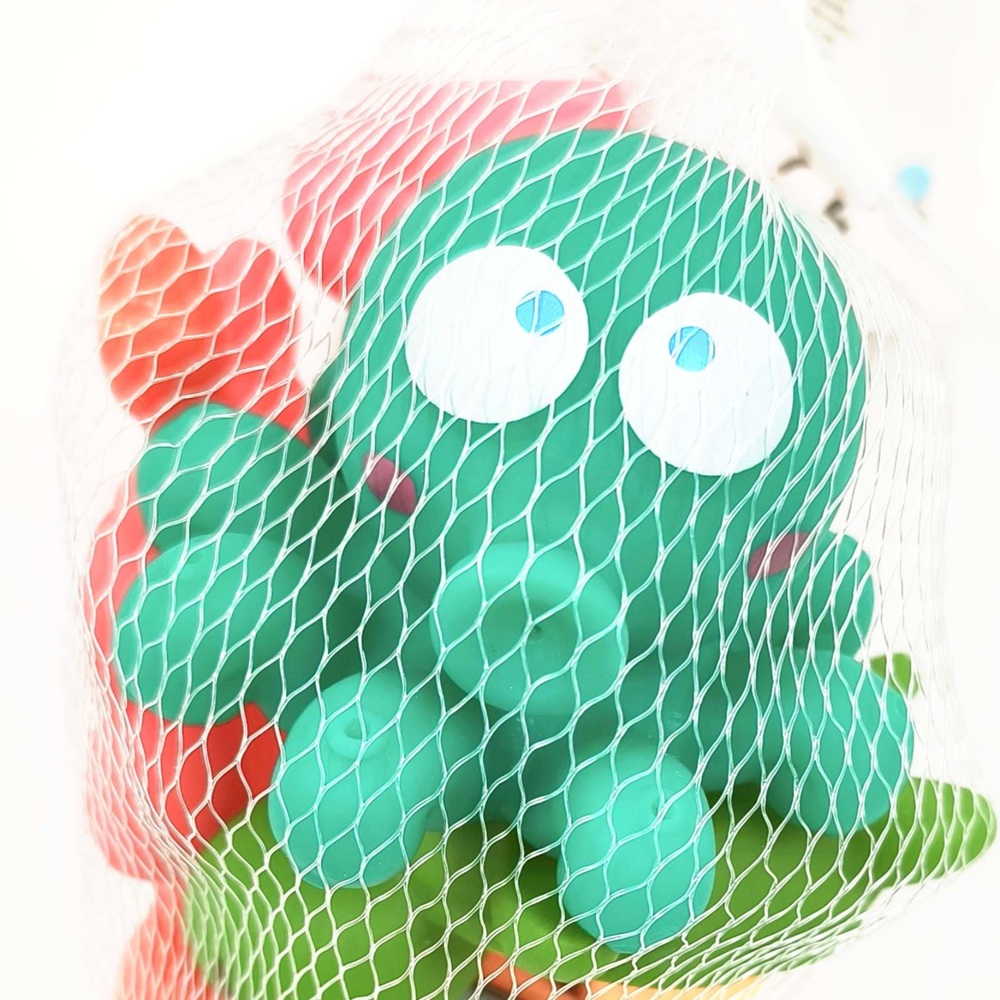 Vízben úszó tengeri állatok fürdőjáték babáknak pancsoláshoz 4